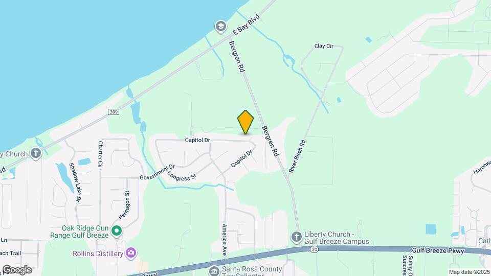 5968 Capitol Dr Mapa y Detalles de la Ubicación