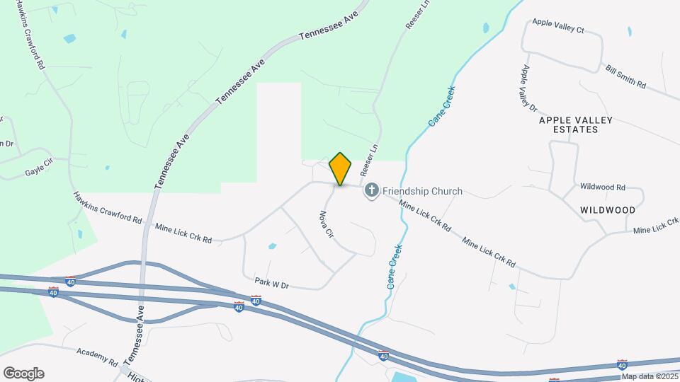 3040 Mine Lick Crk Rd Map and Location Details