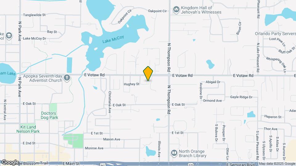 939 Hughey St Map and Location Details