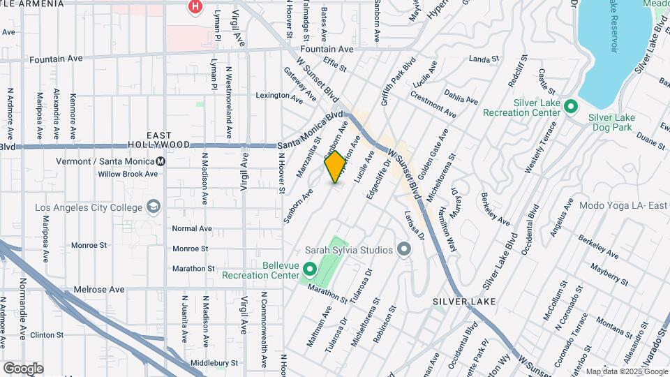 946-948 1/2 Hyperion Ave Map and Location Details