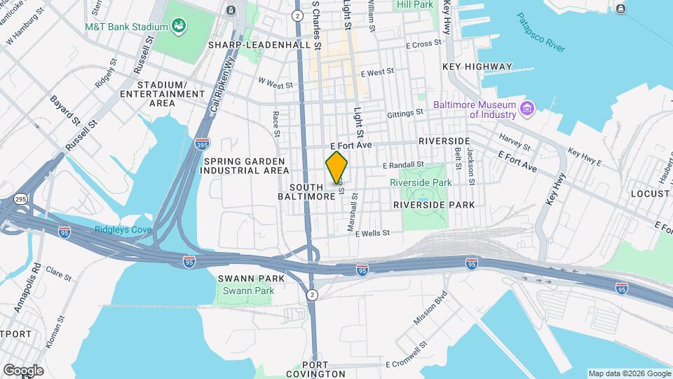 22 E Heath St Map and Location Details