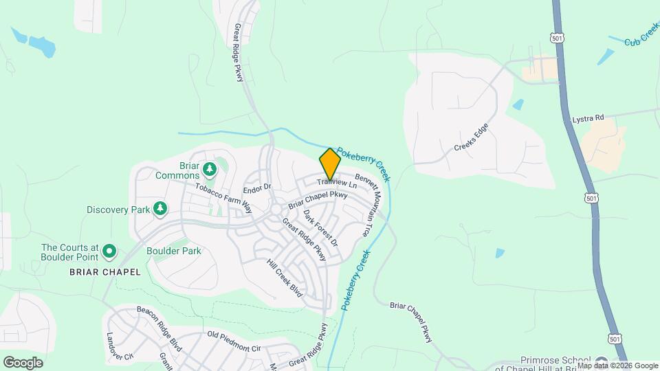 1420 Briar Chapel Pkwy Mapa y Detalles de la Ubicación