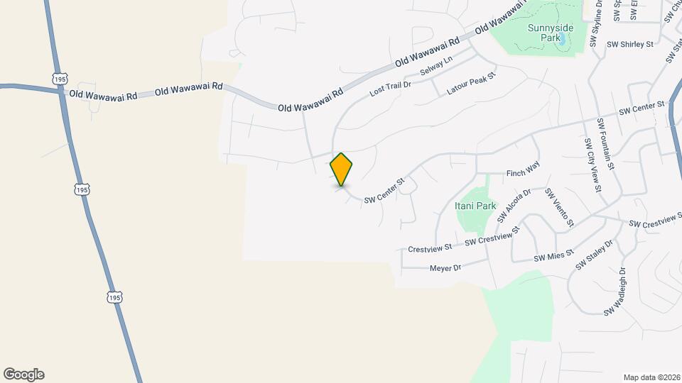 1445 SW Sagebrush Ln Map and Location Details