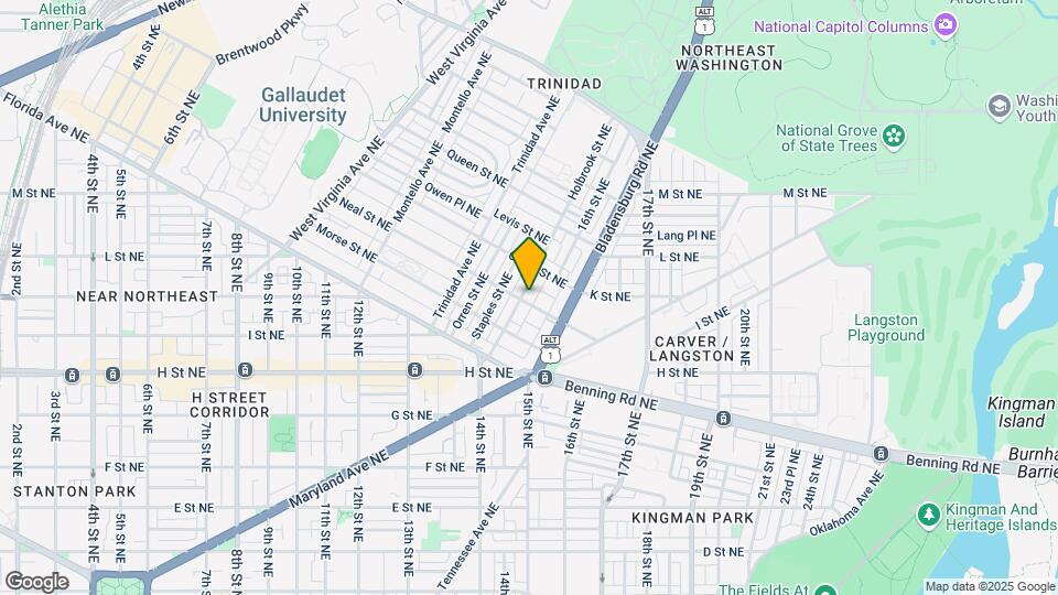 1500 Neal St NE Map and Location Details