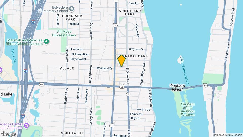 325 Kenilworth Blvd, Unit 1 BEDROOM Map and Location Details