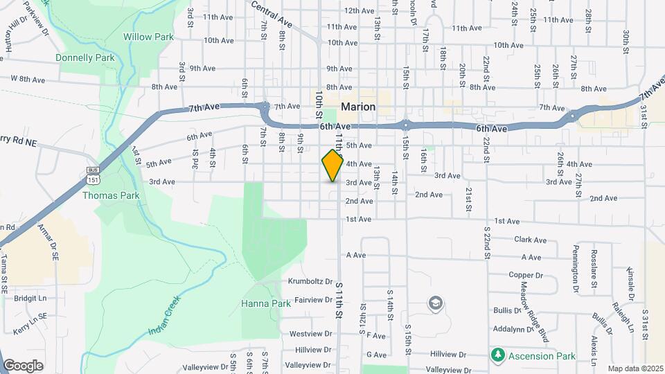 292 11th St Map and Location Details