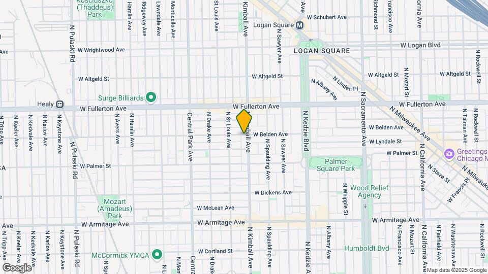 2258 N Kimball Ave Map and Location Details