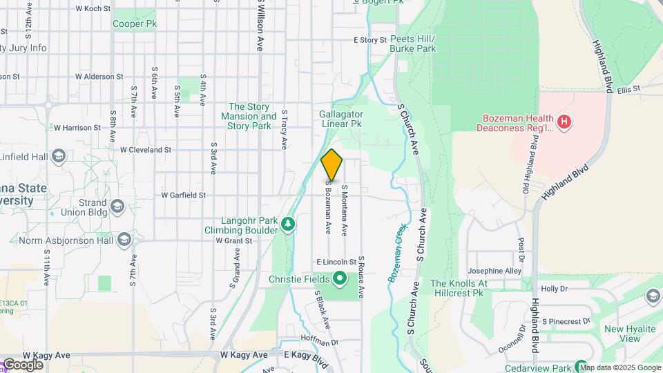 1114 S Bozeman Ave Map and Location Details