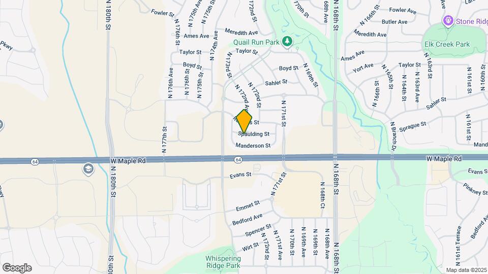 17219 Spaulding St Map and Location Details