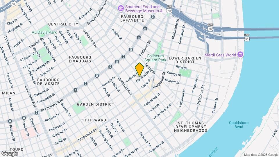 1300 St Andrew St Map and Location Details