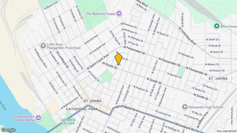 9206-9210 N John Ave Mapa y Detalles de la Ubicación