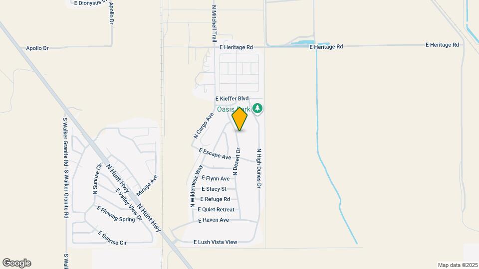 24071 N Desert Dr Map and Location Details
