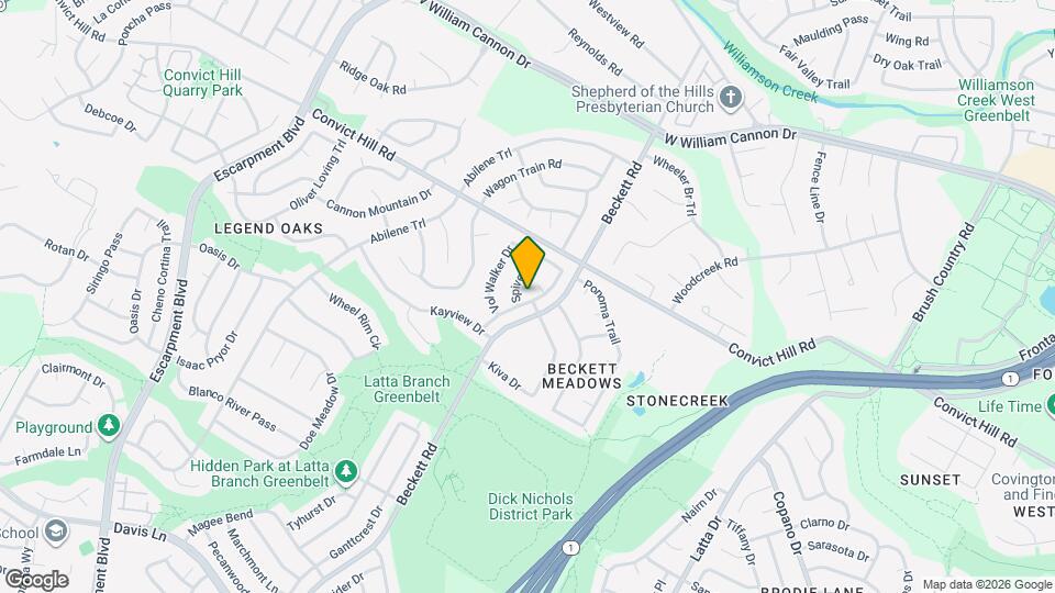 7600 Amanda Ellis Way Map and Location Details