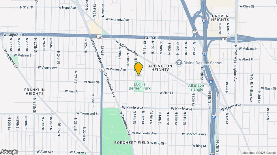 3718 N 17th St Mapa y Detalles de la Ubicación