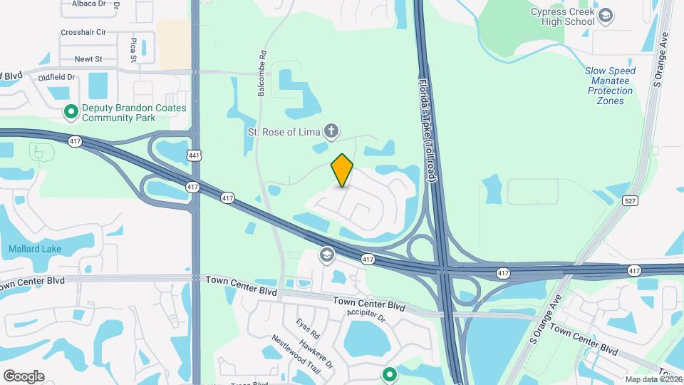 13038 Prairie Meadows Dr Map and Location Details