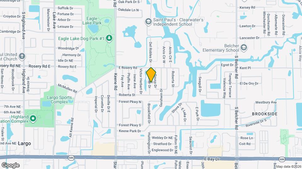 981 Porter Dr Mapa y Detalles de la Ubicación