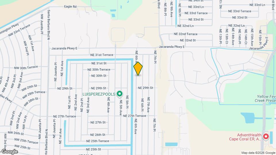 2921 NE 6th Ave Map and Location Details