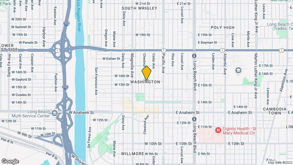 340 W 15th St Mapa y Detalles de la Ubicación