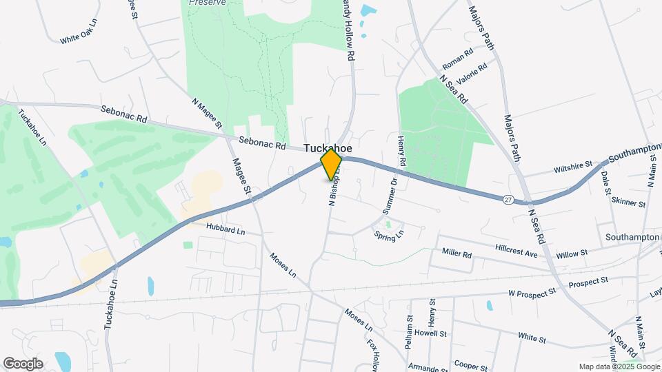 17 N Bishop Ln Map and Location Details