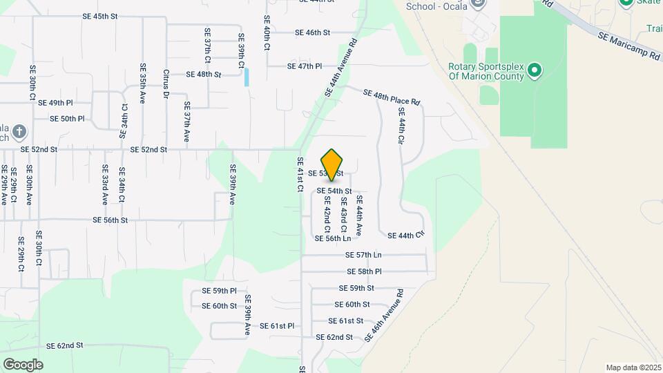 4285 SE 54th St Map and Location Details