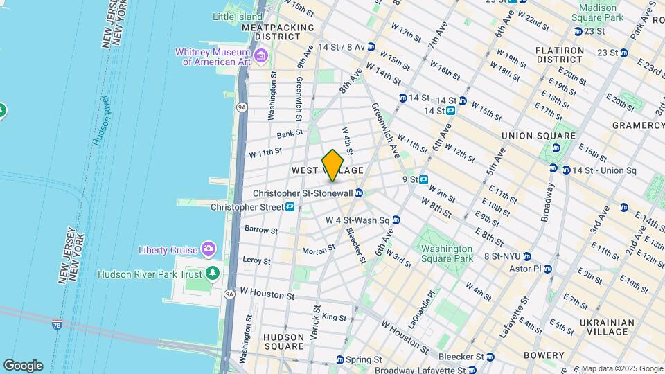 347 Bleecker St Mapa y Detalles de la Ubicación
