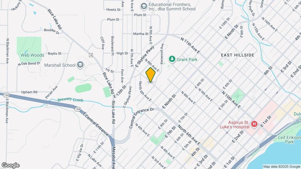 1107 N 7th Ave E Map and Location Details