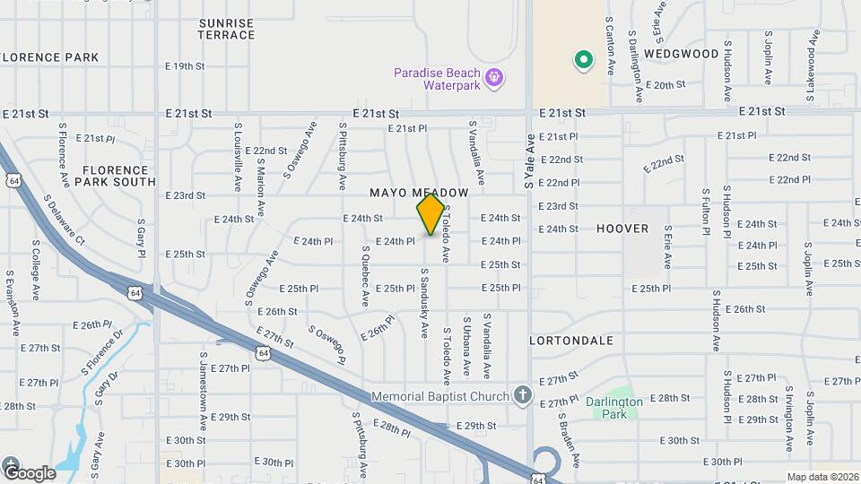 2425 S Sandusky Ave Map and Location Details