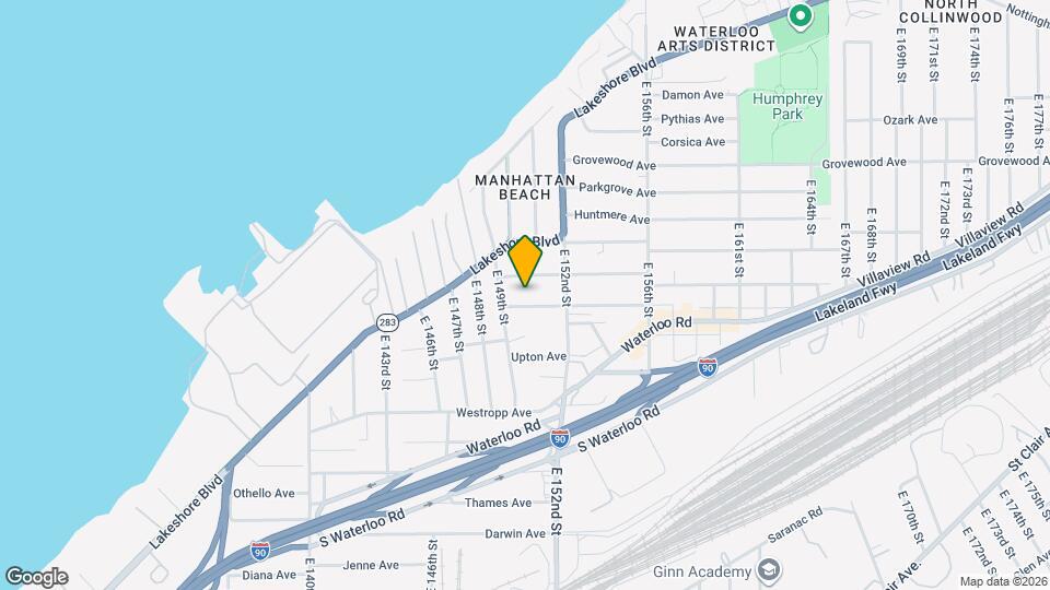 15005 Lucknow Ave Map and Location Details