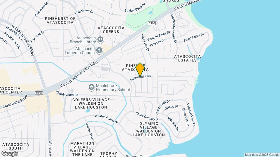 19423 Arbor Pines Ln Map and Location Details