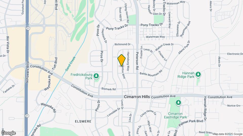 2840 Warrenton Way Map and Location Details