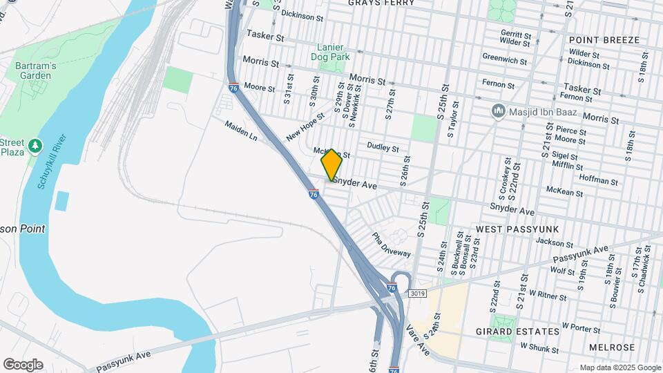 2841 Cantrell St Map and Location Details
