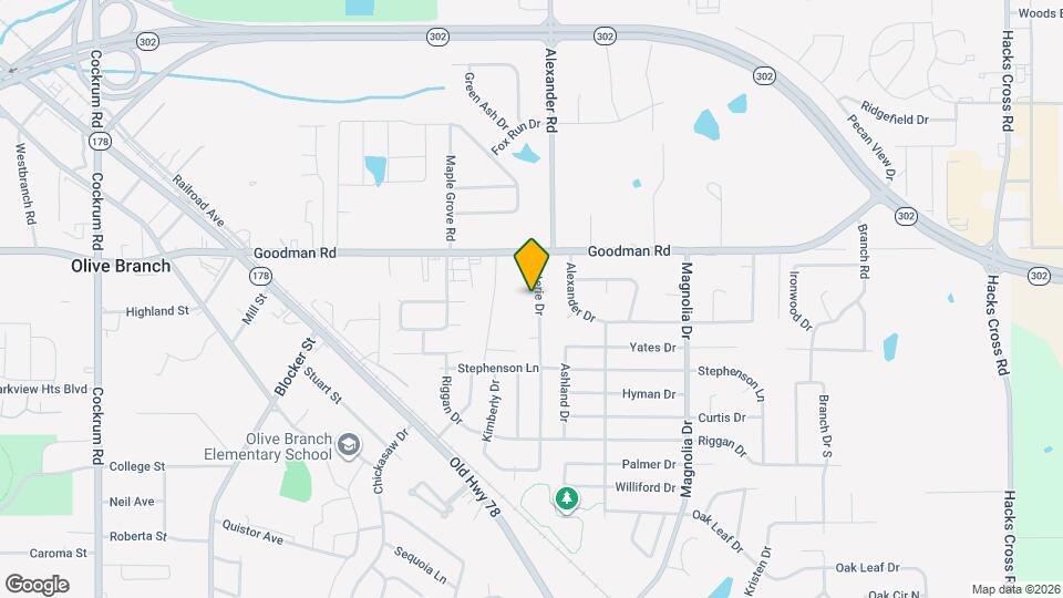 6863 Delta Newberry Cove Map and Location Details