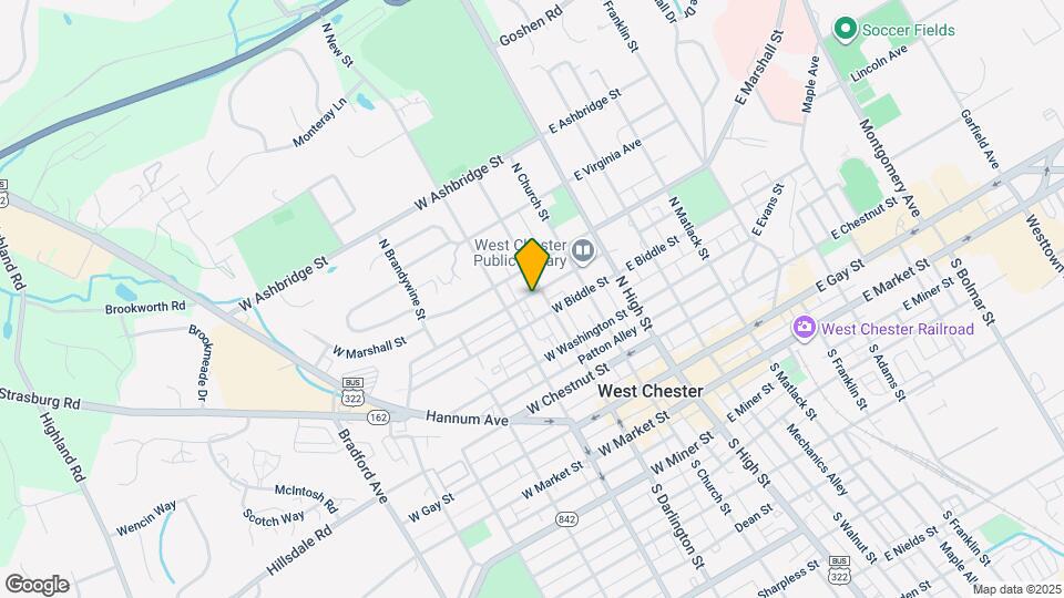 216 W Lafayette St Map and Location Details