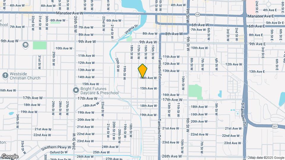 1609 14th Ave W Map and Location Details