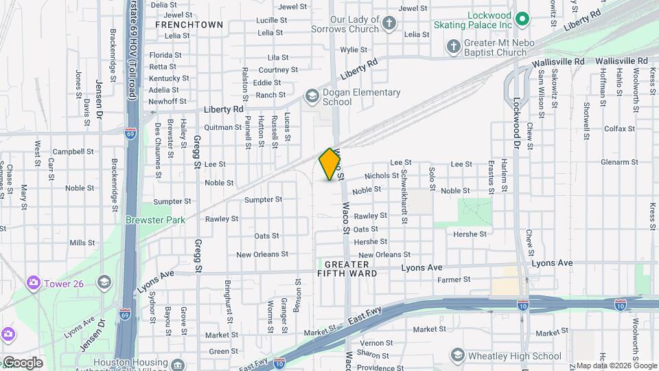 4222 Nichols St Map and Location Details
