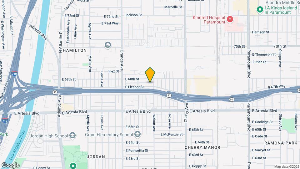 1527 E Eleanor St Map and Location Details