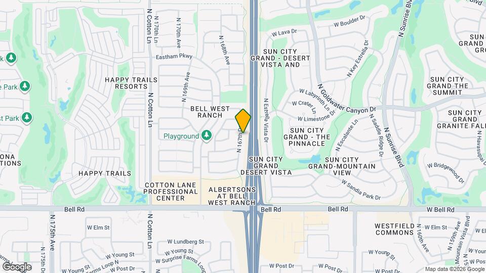 17565 N 167th Dr Map and Location Details
