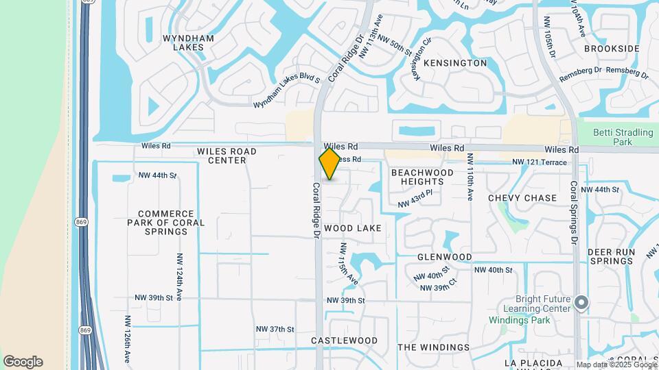 11544 NW 44th St Map and Location Details