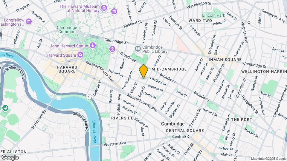 345 Harvard St, Unit 3F Map and Location Details