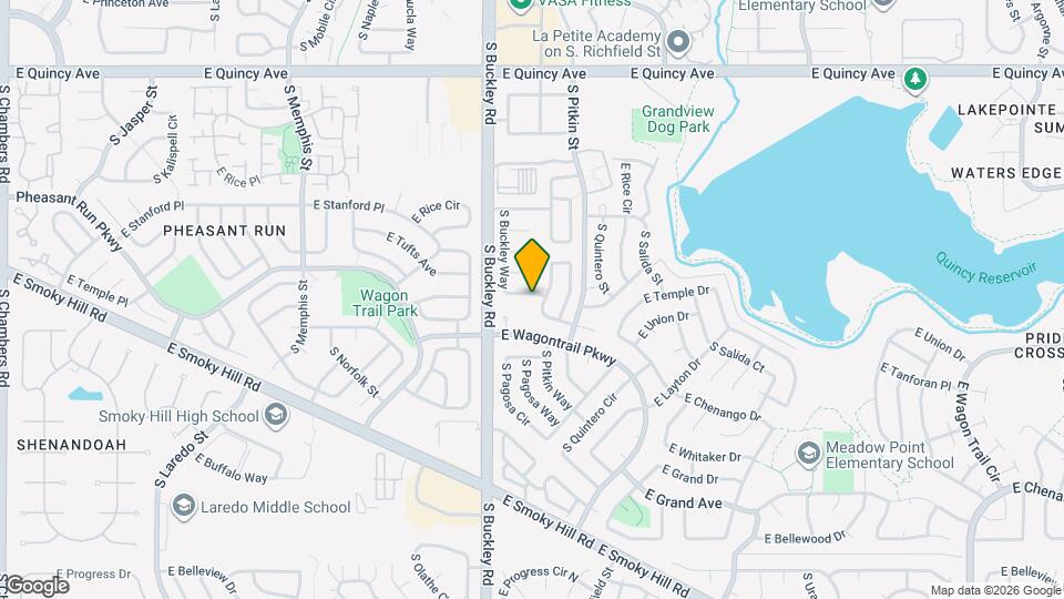 4685 S Buckley Way Mapa y Detalles de la Ubicación