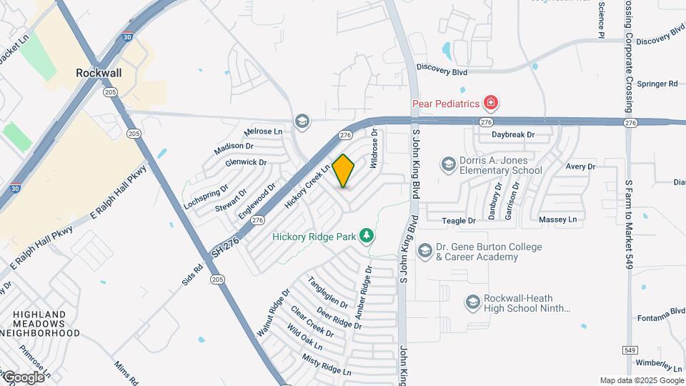 2543 Barksdale Dr Map and Location Details