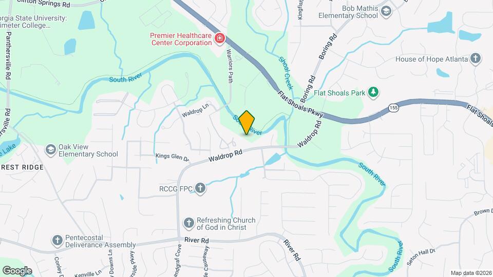 3607 Waldrop Rd Map and Location Details