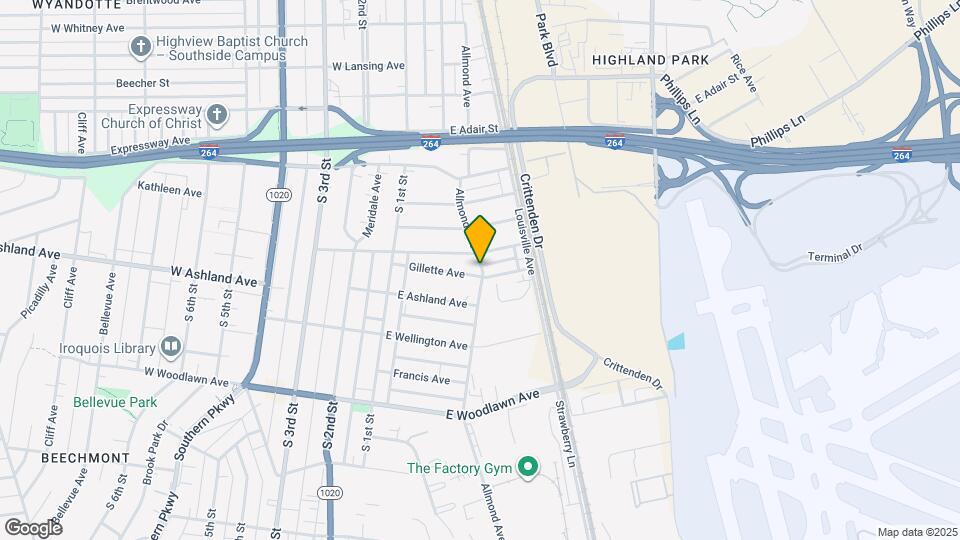 175 Gillette Ave, Unit 2 Mapa y Detalles de la Ubicación