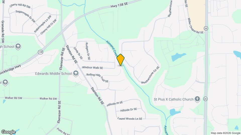 1600 Pin Oak Ln SE Mapa y Detalles de la Ubicación