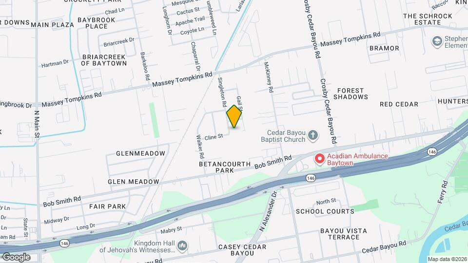 3422 Singleton Rd Map and Location Details