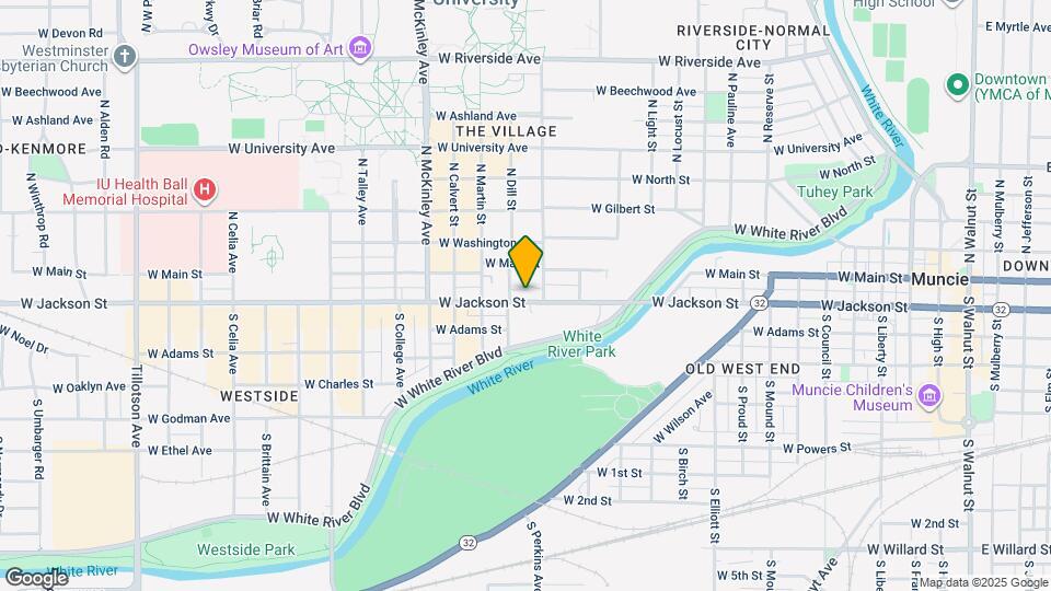 1514 W Jackson St Map and Location Details