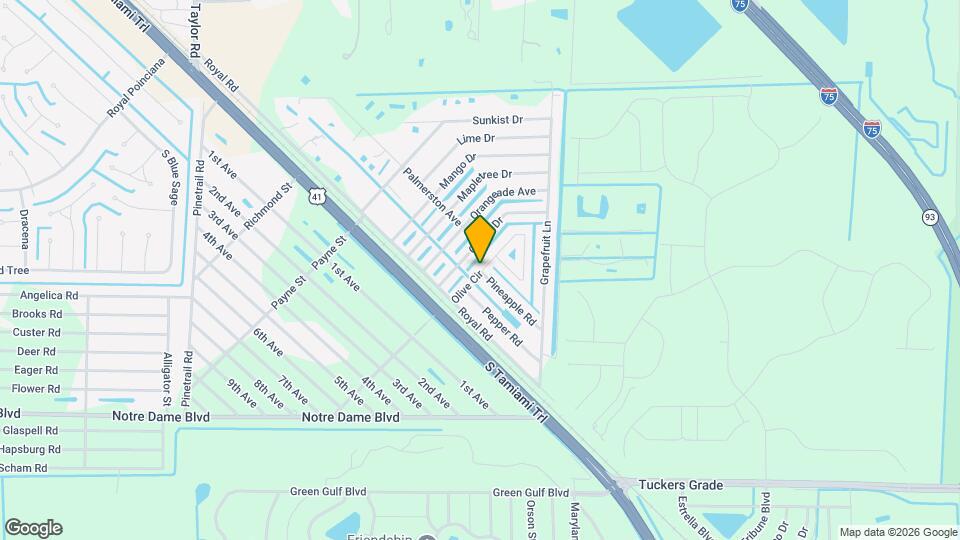 15430 Olive Cir Map and Location Details