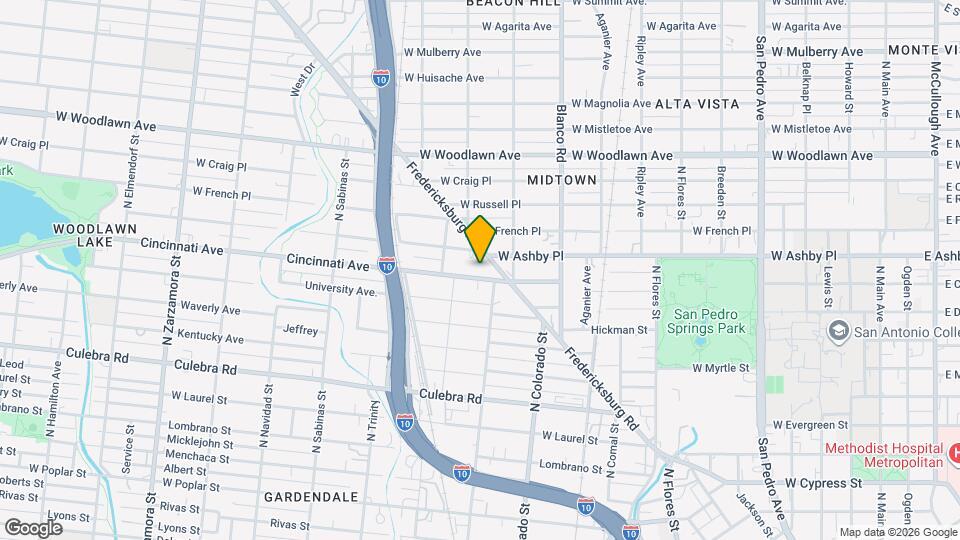 315 Cincinnati Ave Mapa y Detalles de la Ubicación