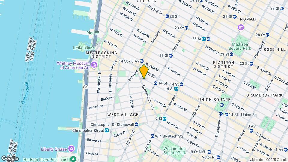 228 W 13th St Map and Location Details