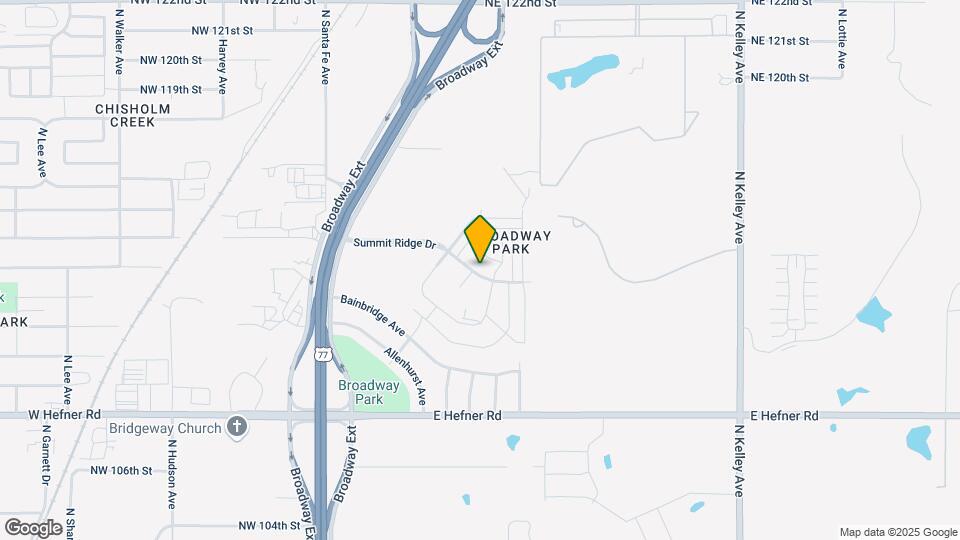 421 Summit Ridge Dr Map and Location Details